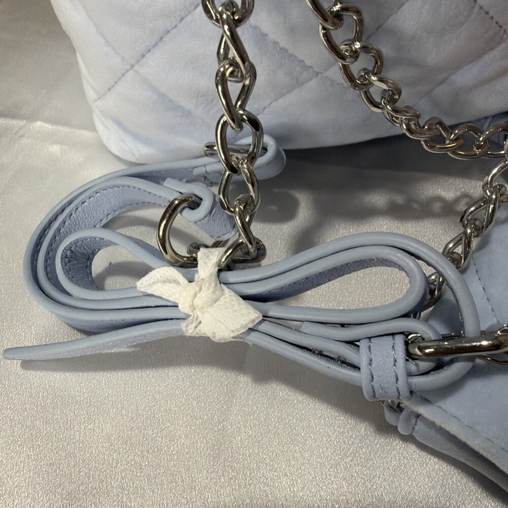 JUICY COUTURE 2IN1 Backpack NWT Baby Backpack With Coin Purse/Blue - Picture 10 of 11